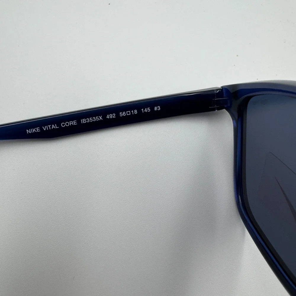 Nike Vital Core Sunglasses Blue Void Orange Mirror UV Protection New w Tags